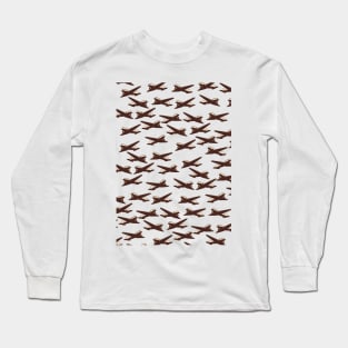 toy plane pattern. Long Sleeve T-Shirt